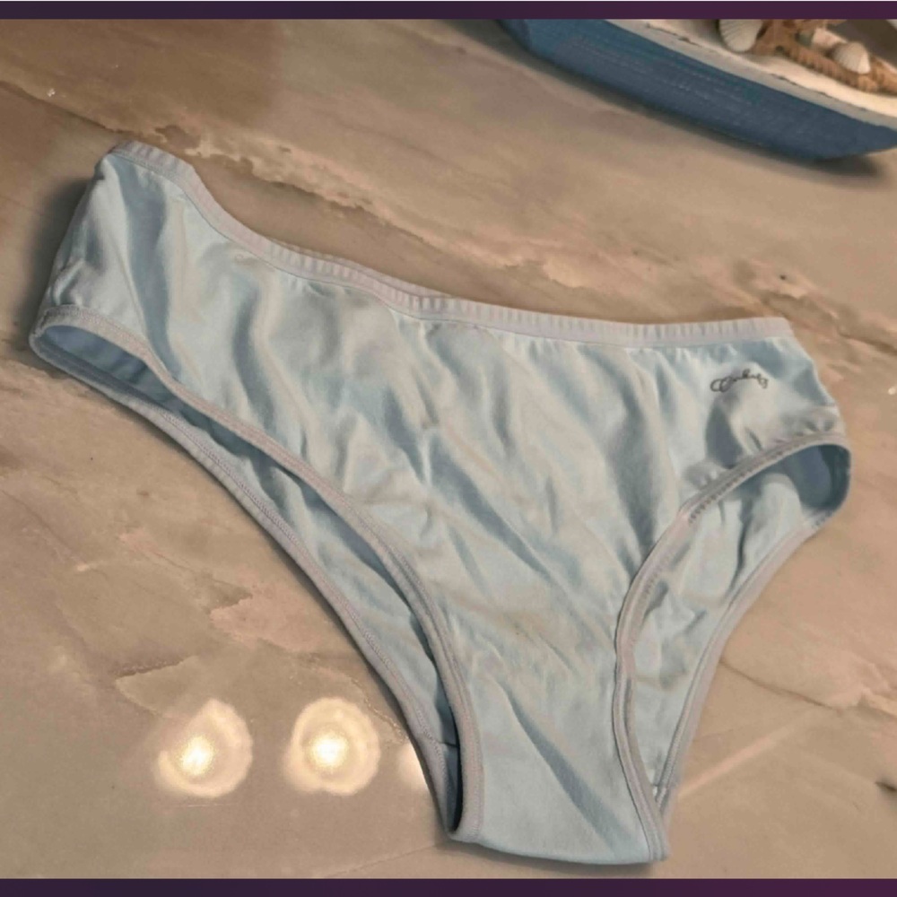 Cotton Light Blue Panties LARGE